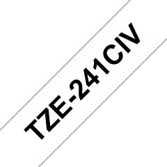 Brother TZE-241CIV этикеточная лента TZ