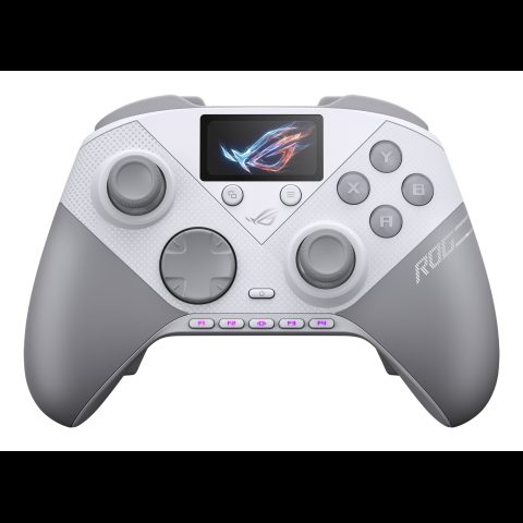 Asus ROG Raikiri II Pro Balts Bluetooth/RF/USB Spēļu paliktnis Analogā / digi…