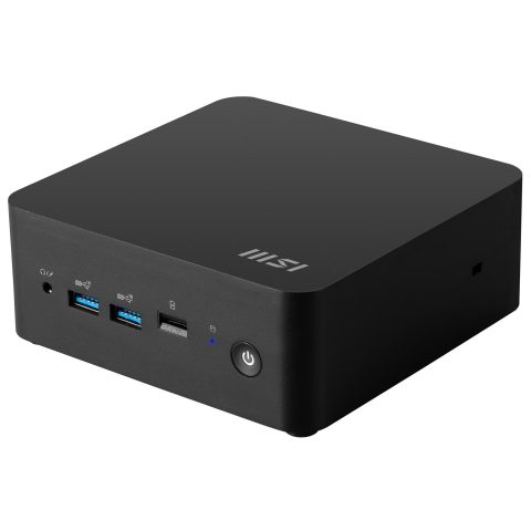 MSI Cubi NUC 1MG-008BDE 0.84L sized PC Melns 120U Intel® SoC