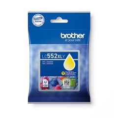 Brother LC552XLY струйный картридж 1 шт Подлинный Желтый