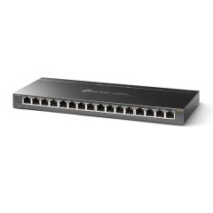 TP-Link TL-SG116E Nepārvaldīts L2 Gigabit Ethernet (10/100/1000) Melns