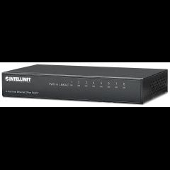 Intellinet 8-Port Fast Ethernet Office Switch Fast Ethernet (10/100) Черный