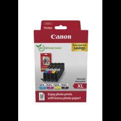 Canon 6443B008 струйный картридж 4 шт Подлинный Высокая (XL) Черный