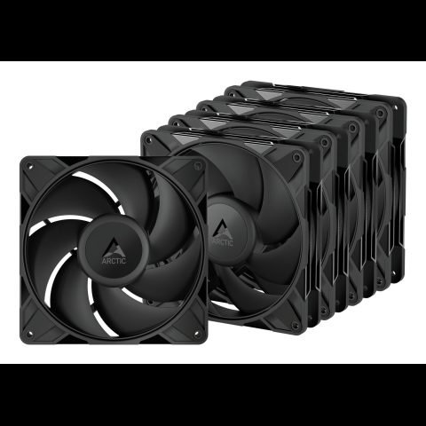 Arctic P14 Pro PST Datora korpusam Ventilators 14 cm Melns 5 pcs