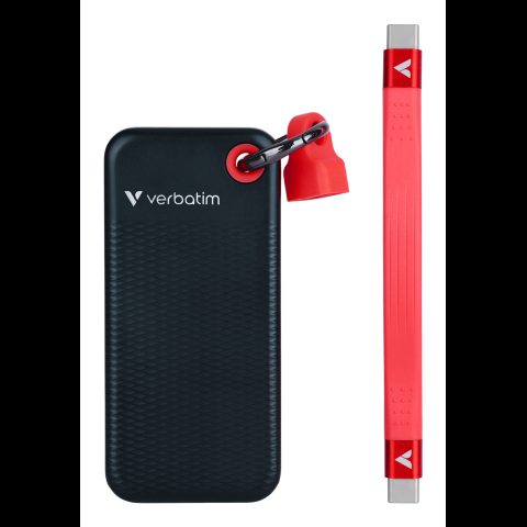 Verbatim Pocket SSD 512 GB USB Veids-C 3.2 Gen 2 (3.1 Gen 2) Melns