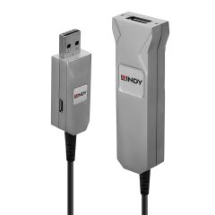 Lindy 42701 USB kabelis USB 3.2 Gen 1 (3.1 Gen 1) 50 m USB A Melns