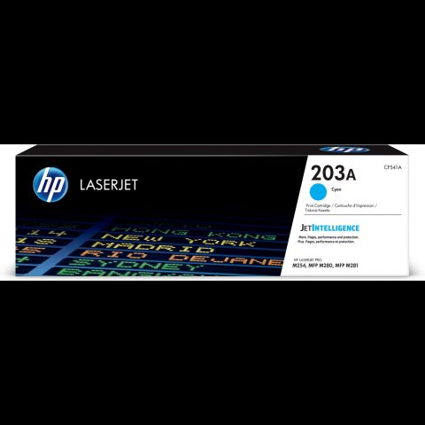 Hewlett Packard (HP) HP 203A Cyan Original LaserJet Toner Cartridge