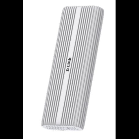 D-Link DSP-411 cieto disku uzglabāšanas sistēma SSD diska korpuss Alumīnijs M.2