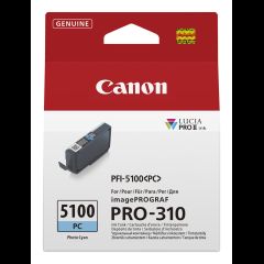 Canon PFI-5100 PC tintes kārtridžs 1 pcs Oriģināls Foto ciāna