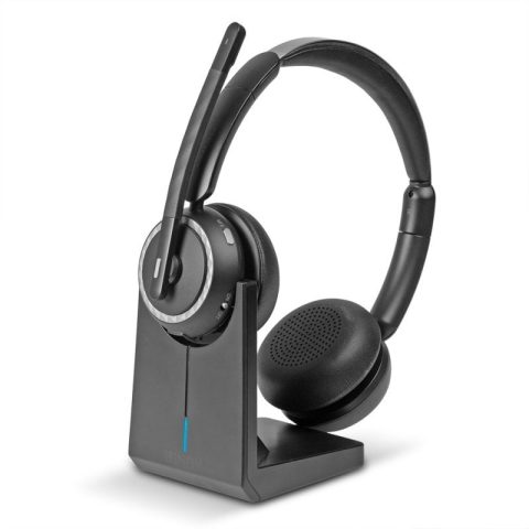 Lindy L118 Austiņas Bezvadu Birojs / zvanu centrs USB Veids-C Bluetooth Uzlāde…