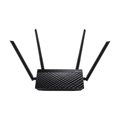 Asus RT-AC1200 v.2 bezvadu rūteris Melns