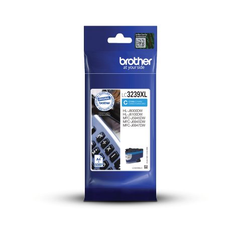 Brother LC3239XLC tintes kārtridžs 1 pcs Oriģināls Augsta (XL) produktivitāte Ti…