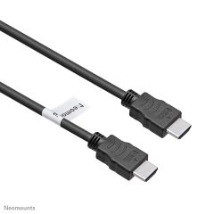NewStar Neomounts HDMI10MM HDMI kabelis 3 m HDMI Type A (Standard) Melns