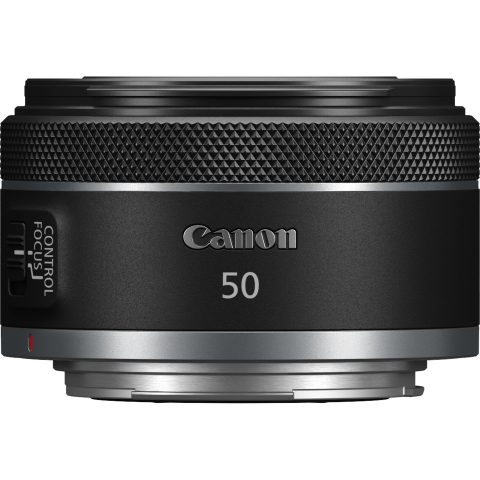Canon RF 50 mm f1.8 STM SLR Melns
