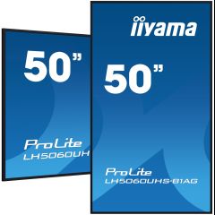 Iiyama LH5060UHS-B1AG Signage Display Digital A-board 125.7 cm (49.5") LED Wi-F…