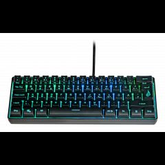 Surefire Verbatim KingPin X1 tastatūra Speļu USB QWERTZ Vācu Melns