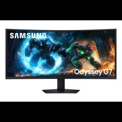 Samsung G75F computer monitor 101.6 cm (40") 5120 x 2160 pixels WUHD LCD Black