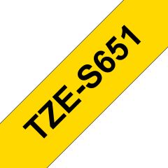 Brother TZE-S651 этикеточная лента TZ