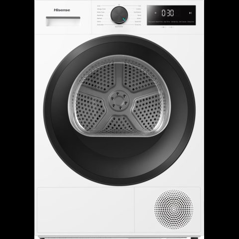Hisense DH1I800UWDE veļas žāvētājs Brīvi novietots Ielādēšana no priekšas 8 kg B…