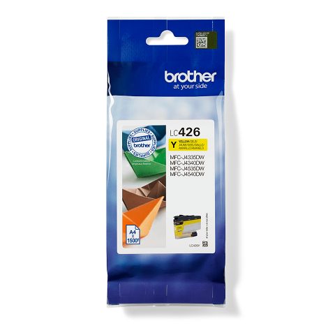 Brother LC-426Y tintes kārtridžs 1 pcs Oriģināls Dzeltens