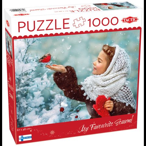 Tactic 59221 puzle 1000 pcs Ziemas