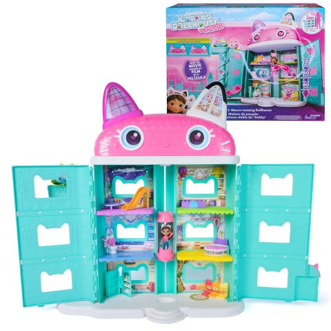 Spin Master Gabby's Dollhouse GDH PYS Mvie Dollhse NonFture GML leļļu mājas