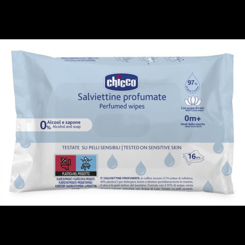 Chicco 00012050200000 bērnu salvetes 16 pcs