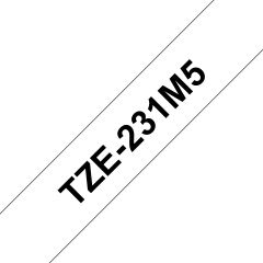 Brother TZE-231M5 marķēšanas lenta Melns uz balta