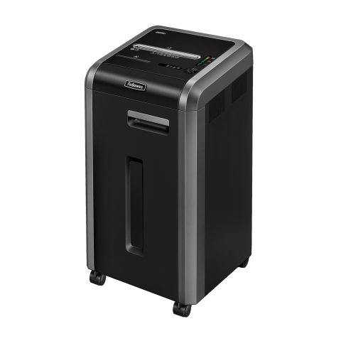 Fellowes 225Ci papīra smalcinātājs Krusteniskā smalcināšana 65 dB 24 cm Melns