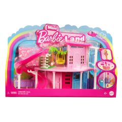 Mini BarbieLand Doll House Playsets with 1.5-Inch Doll