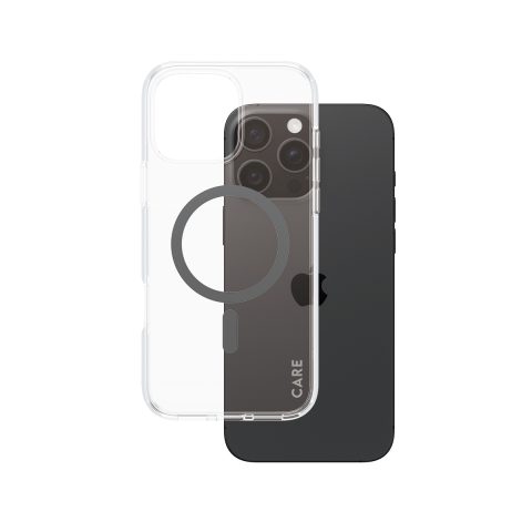 Panzer Glass PanzerGlass CARE™ by ® Urban Combat Case Transparent w. Black MagSafe iP…