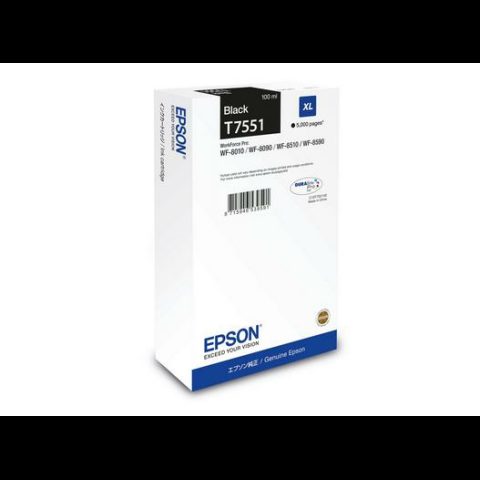 Epson C13T75514N tintes kārtridžs 1 pcs Oriģināls High (L) Yield Melns