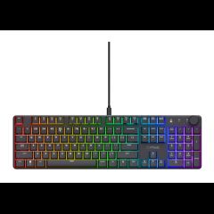 Trust GXT 866 TORIX tastatūra Speļu USB QWERTY US International Melns