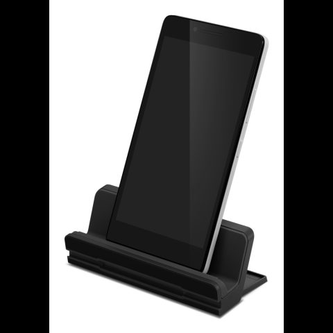 Lenovo 4XF1S86970 telefona balsts un statīvs Melns