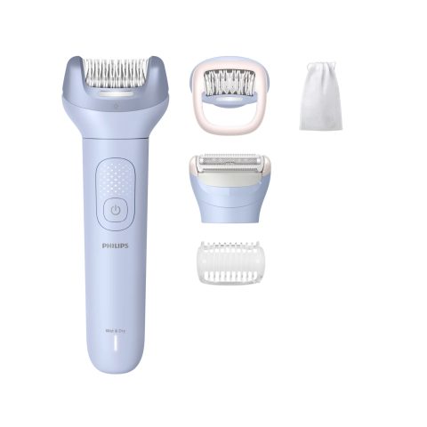 Philips Epilator Series 8000 BRE709/00 Bezvada epilators mitrai un sausai lietoš…