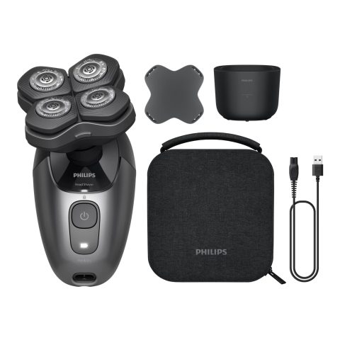 Philips 7000 series Head Shaver Pro HS7980/15 Uzlabots skuveklis ar 90 minūšu da…