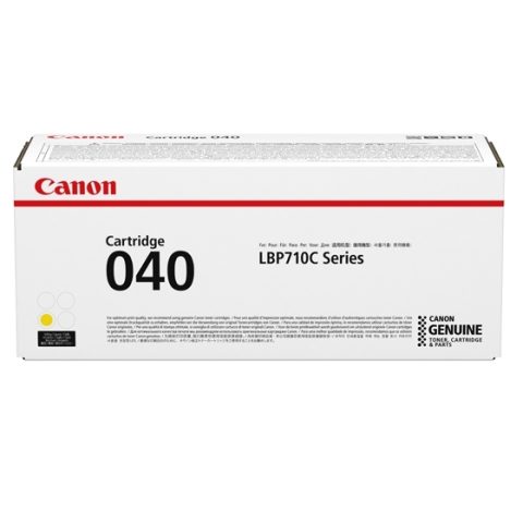 Canon 040 tonera kārtridžs 1 pcs Oriģināls Dzeltens