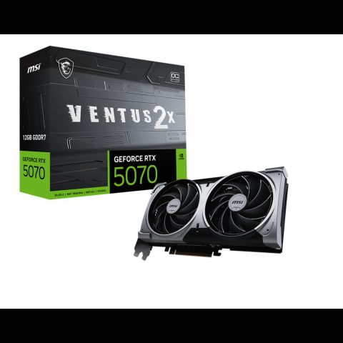 MSI GeForce RTX 5070 12G VENTUS 2X OC NVIDIA 12 GB GDDR7