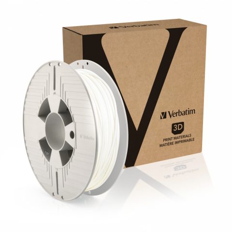 Verbatim 55512 3D printēšanas materiāls Termoplastiska elastomēra (TPE) Balts 500…