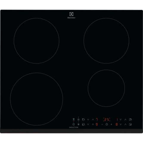 Electrolux CIR60433 Melns Iebūvēts 60 cm Zonas indukcijas plīts 4 zone(s)