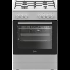 Beko FBE62120WD Freestanding cooker Electric Gas Black