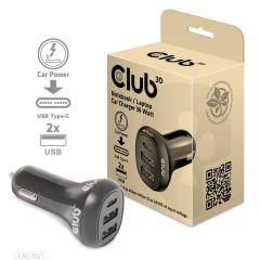 Club 3D CLUB3D Notebook / Laptop Car Charger 36 Watt