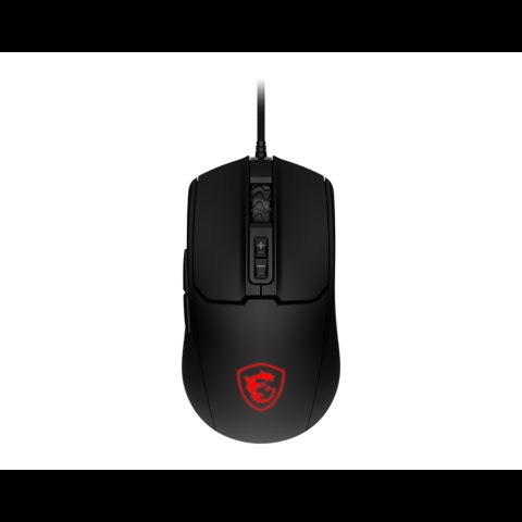 MSI FORGE GM100 pele Speļu Abām rokām USB Type-A Optisks 6400 DPI