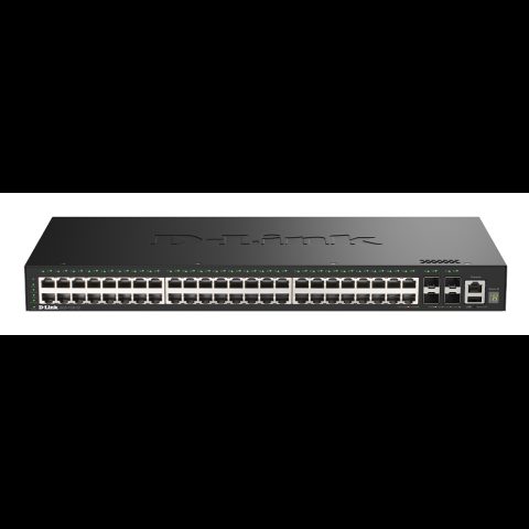 D-Link DGS-1530-52/E tīkla pārslēgs Vadīts L2 Gigabit Ethernet (10/100/1000) Me…