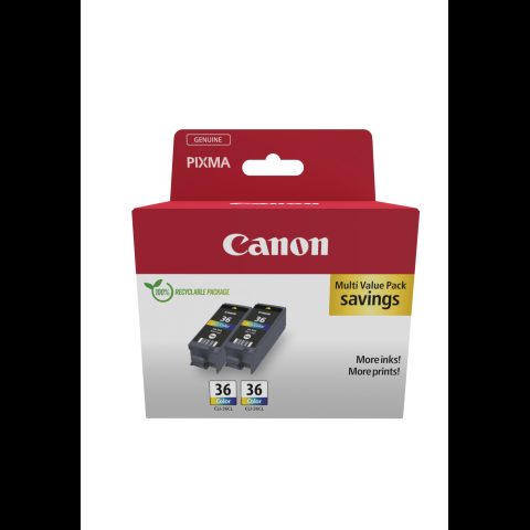 Canon 1511B025 tintes kārtridžs 2 pcs Oriģināls Melns