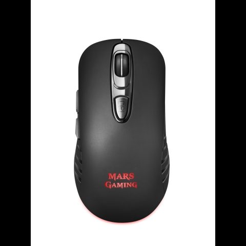 Mars Gaming MMW2 pele Speļu Labā roka RF Bezvadu Mehānisks 3200 DPI