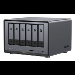 Ugreen NASync DXP6800 Pro NAS Kompakts Intel® Core™ i5 i5-1235U 8 GB DDR5 0 TB…