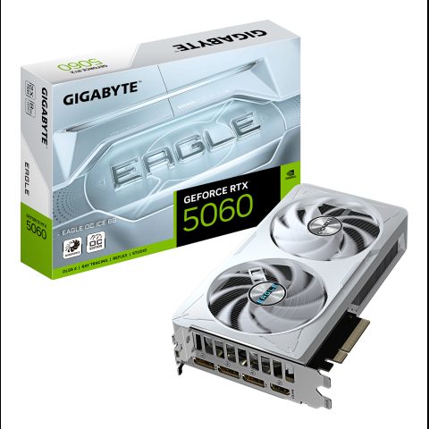 Gigabyte GeForce RTX 5060 EAGLE OC ICE 8G NVIDIA 8 GB GDDR7