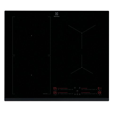 Electrolux EIS62453 Melns Iebūvēts 60 cm Zonas indukcijas plīts 4 zone(s)