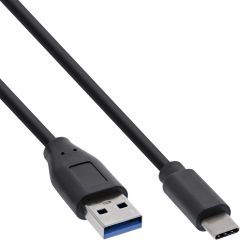 Inline 35712 USB кабель USB 3.2 Gen 2 (3.1 Gen 2) 2 m USB A USB C 10 Gbit/s Чер…
